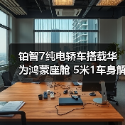铂智7纯电轿车搭载华为鸿蒙座舱 5米1车身解析(图1) 铂智7纯电轿车搭载华为鸿蒙座舱 5米1车身解析(图1)