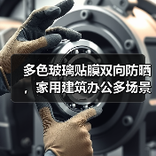 多色玻璃贴膜双向防晒，家用建筑办公多场景应用一贴搞定（图4）