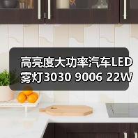 高亮度大功率汽车LED雾灯3030 9006 22W节能耐用（图2）