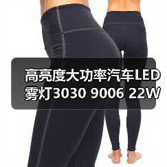 高亮度大功率汽车LED雾灯3030 9006 22W节能耐用（图4）