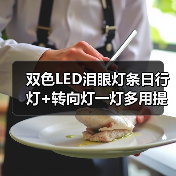 双色LED泪眼灯条日行灯+转向灯一灯多用提升行车安全(图2) 双色LED泪眼灯条日行灯+转向灯一灯多用提升行车安全(图2)