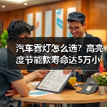 汽车雾灯怎么选？高亮度节能款寿命达5万小时推荐（图1）