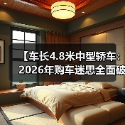 【车长4.8米中型轿车:2026年购车迷思全面破局】(图1) 【车长4.8米中型轿车:2026年购车迷思全面破局】(图1)