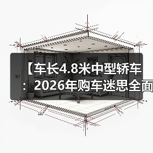 【车长4.8米中型轿车:2026年购车迷思全面破局】(图2) 【车长4.8米中型轿车:2026年购车迷思全面破局】(图2)