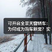 可开启全景天窗轿车:为何成为购车新宠?实用选购指南(图1) 可开启全景天窗轿车:为何成为购车新宠?实用选购指南(图1)