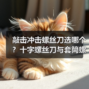 敲击冲击螺丝刀选哪个？十字螺丝刀与套筒螺母对比全解析（图3）