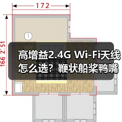 高增益2.4G Wi-Fi天线怎么选?鞭状船桨鸭嘴蘑菇全解析(图2) 高增益2.4G Wi-Fi天线怎么选?鞭状船桨鸭嘴蘑菇全解析(图2)