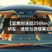 【最高时速超250km/h轿车：速度与激情背后的真相揭秘】（图3）