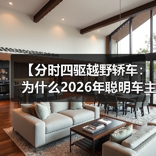 【分时四驱越野轿车：为什么2026年聪明车主都在选择这种配置】（图1）
