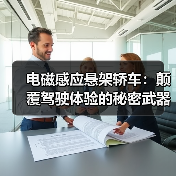 电磁感应悬架轿车:颠覆驾驶体验的秘密武器?(图4) 电磁感应悬架轿车:颠覆驾驶体验的秘密武器?(图4)