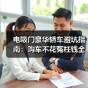 电吸门豪华轿车避坑指南:购车不花冤枉钱全攻略(图4) 电吸门豪华轿车避坑指南:购车不花冤枉钱全攻略(图4)