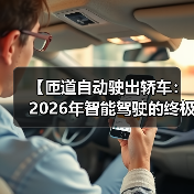 【匝道自动驶出轿车:2026年智能驾驶的终极体验指南】(图1) 【匝道自动驶出轿车:2026年智能驾驶的终极体验指南】(图1)