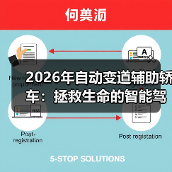 2026年自动变道辅助轿车:拯救生命的智能驾驶必备神器(图3) 2026年自动变道辅助轿车:拯救生命的智能驾驶必备神器(图3)