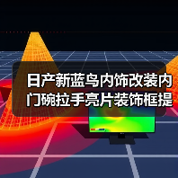 日产新蓝鸟内饰改装内门碗拉手亮片装饰框提升格调 日产新蓝鸟内饰改装内门碗拉手亮片装饰框提升格调