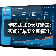 矩阵式LED大灯轿车:夜间行车安全新标准,智能照明如何改变驾驶体验(图2) 矩阵式LED大灯轿车:夜间行车安全新标准,智能照明如何改变驾驶体验(图2)