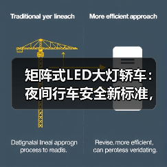 矩阵式LED大灯轿车:夜间行车安全新标准,智能照明如何改变驾驶体验(图3) 矩阵式LED大灯轿车:夜间行车安全新标准,智能照明如何改变驾驶体验(图3)