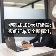 矩阵式LED大灯轿车:夜间行车安全新标准,智能照明如何改变驾驶体验(图4) 矩阵式LED大灯轿车:夜间行车安全新标准,智能照明如何改变驾驶体验(图4)