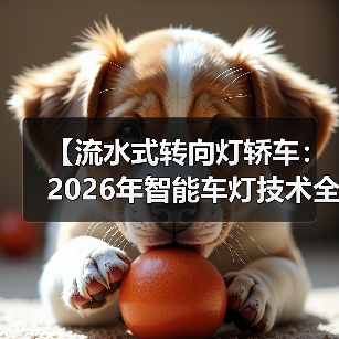 【流水式转向灯轿车：2026年智能车灯技术全面解析】（图1）