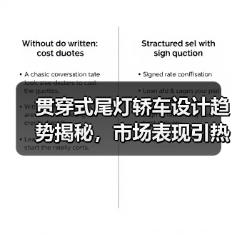 贯穿式尾灯轿车设计趋势揭秘,市场表现引热议(图3) 贯穿式尾灯轿车设计趋势揭秘,市场表现引热议(图3)