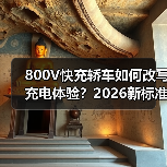 800V快充轿车如何改写充电体验?2026新标准(图2) 800V快充轿车如何改写充电体验?2026新标准(图2)