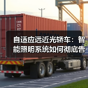 自适应远近光轿车:智能照明系统如何彻底告别眩光困扰? 自适应远近光轿车:智能照明系统如何彻底告别眩光困扰?