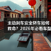 主动刹车安全轿车如何救命?2026年必看车型解析(图1) 主动刹车安全轿车如何救命?2026年必看车型解析(图1)