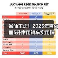 省油王炸!2025年百公里5升家用轿车实用指南 省油王炸!2025年百公里5升家用轿车实用指南