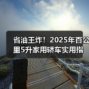 省油王炸!2025年百公里5升家用轿车实用指南(图4) 省油王炸!2025年百公里5升家用轿车实用指南(图4)
