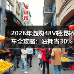 2026年选购48V轻混轿车全攻略:油耗省30%的技术真相(图4) 2026年选购48V轻混轿车全攻略:油耗省30%的技术真相(图4)