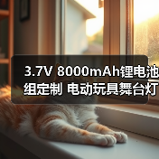 3.7V 8000mAh锂电池组定制 电动玩具舞台灯UPS电源应用解决方案 3.7V 8000mAh锂电池组定制 电动玩具舞台灯UPS电源应用解决方案
