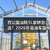 百公里油耗5L家轿怎么选?2026年省油车型推荐(图4) 百公里油耗5L家轿怎么选?2026年省油车型推荐(图4)