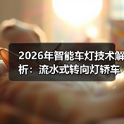 2026年智能车灯技术解析:流水式转向灯轿车如何引领驾驶革新(图3) 2026年智能车灯技术解析:流水式转向灯轿车如何引领驾驶革新(图3)