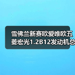 雪佛兰新赛欧爱唯欧五菱宏光1.2B12发动机总成如何选?(图3) 雪佛兰新赛欧爱唯欧五菱宏光1.2B12发动机总成如何选?(图3)