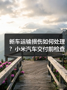 新车运输损伤如何处理？小米汽车交付前检查全解析（图2）