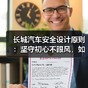 长城汽车安全设计原则:坚守初心不跟风,如何定义用户信赖之旅?(图3) 长城汽车安全设计原则:坚守初心不跟风,如何定义用户信赖之旅?(图3)
