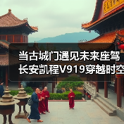 当古城门遇见未来座驾 长安凯程V919穿越时空之门(图1) 当古城门遇见未来座驾 长安凯程V919穿越时空之门(图1)