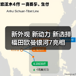 新外观 新动力 新选择 福田欧曼银河7亮相(图1) 新外观 新动力 新选择 福田欧曼银河7亮相(图1)