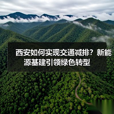 西安如何实现交通减排?新能源基建引领绿色转型(图3) 西安如何实现交通减排?新能源基建引领绿色转型(图3)