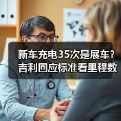 新车充电35次是展车?吉利回应标准看里程数(图4) 新车充电35次是展车?吉利回应标准看里程数(图4)
