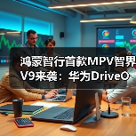 鸿蒙智行首款MPV智界V9来袭：华为DriveONE平台打造舒适科技新座驾（图3）