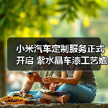 小米汽车定制服务正式开启 紫水晶车漆工艺媲美豪华品牌(图2) 小米汽车定制服务正式开启 紫水晶车漆工艺媲美豪华品牌(图2)