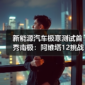 新能源汽车极寒测试首秀南极：阿维塔12挑战-50℃极限