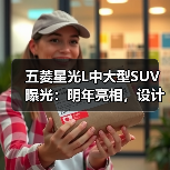 五菱星光L中大型SUV曝光:明年亮相,设计亮点抢先看(图4) 五菱星光L中大型SUV曝光:明年亮相,设计亮点抢先看(图4)