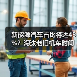 新能源汽车占比将达45%?淘汰老旧机车时间表曝光(图3) 新能源汽车占比将达45%?淘汰老旧机车时间表曝光(图3)