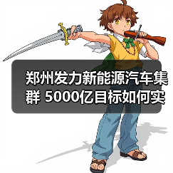 郑州发力新能源汽车集群 5000亿目标如何实现?(图3) 郑州发力新能源汽车集群 5000亿目标如何实现?(图3)