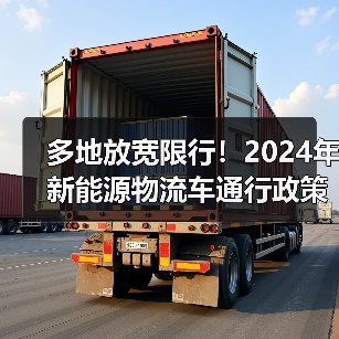 多地放宽限行!2024年新能源物流车通行政策全梳理(图3) 多地放宽限行!2024年新能源物流车通行政策全梳理(图3)