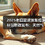 2025老旧营运货车报废补贴新政发布:天然气重卡纳入申领条件? 2025老旧营运货车报废补贴新政发布:天然气重卡纳入申领条件?