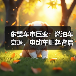 东盟车市巨变:燃油车衰退,电动车崛起背后的挑战与机遇 东盟车市巨变:燃油车衰退,电动车崛起背后的挑战与机遇
