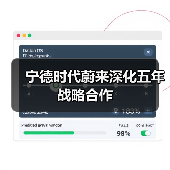 宁德时代蔚来深化五年战略合作(图2) 宁德时代蔚来深化五年战略合作(图2)