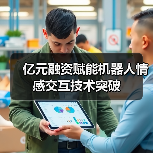 亿元融资赋能机器人情感交互技术突破（图1）